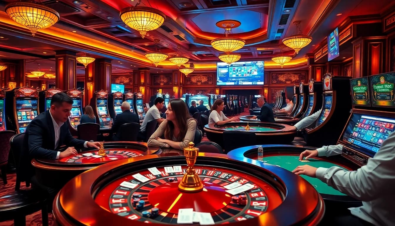 Experience the lively atmosphere of gambling at https://mm88.vin/ with exciting casino games and vibrant players.