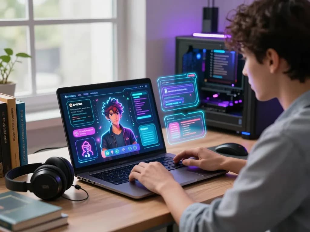 Engaging NSFW AI character chat environment using Crushon technology with vibrant interfaces and interactive elements.