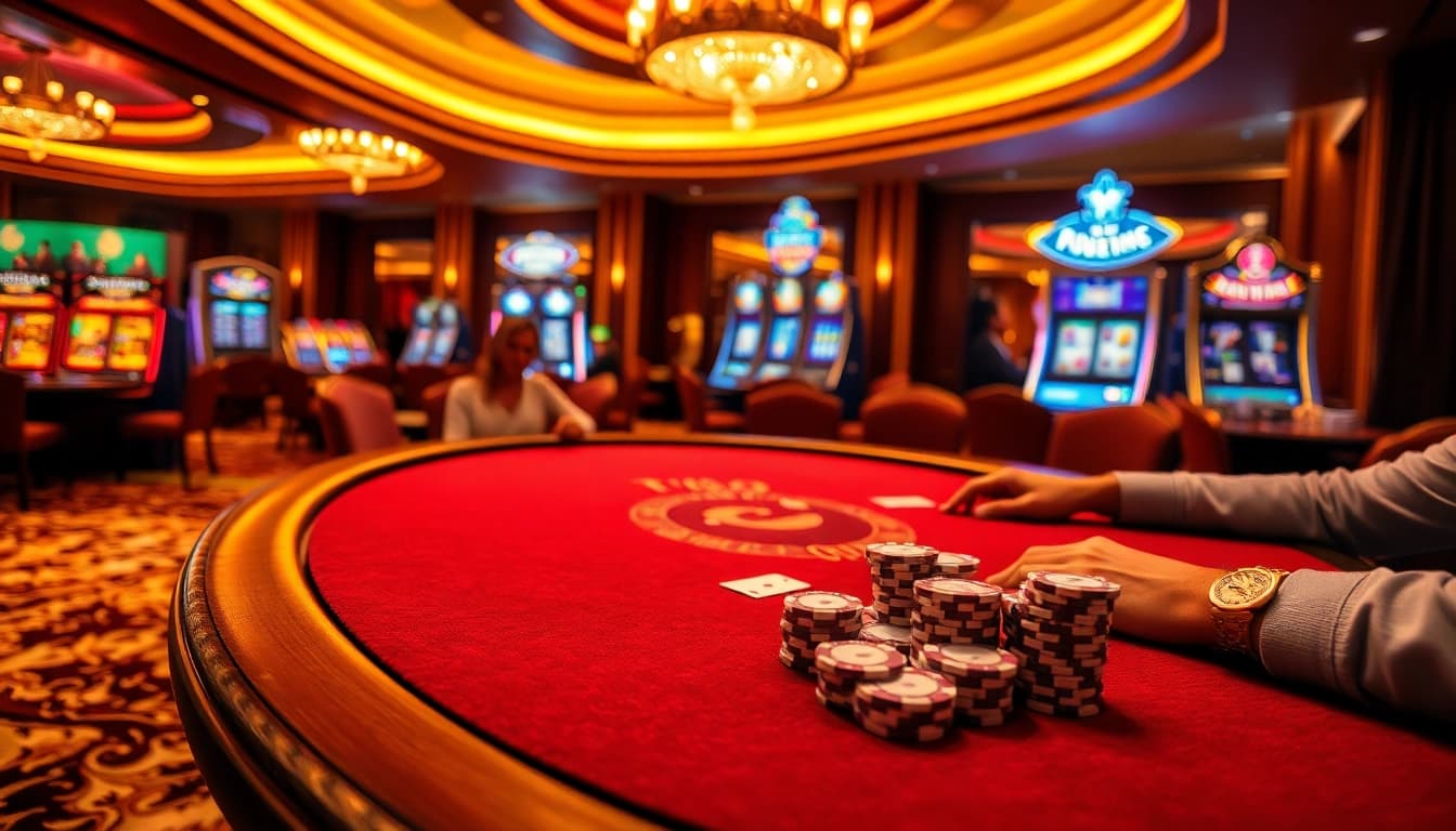 Experience thrilling poker action at F168's luxurious casino table.