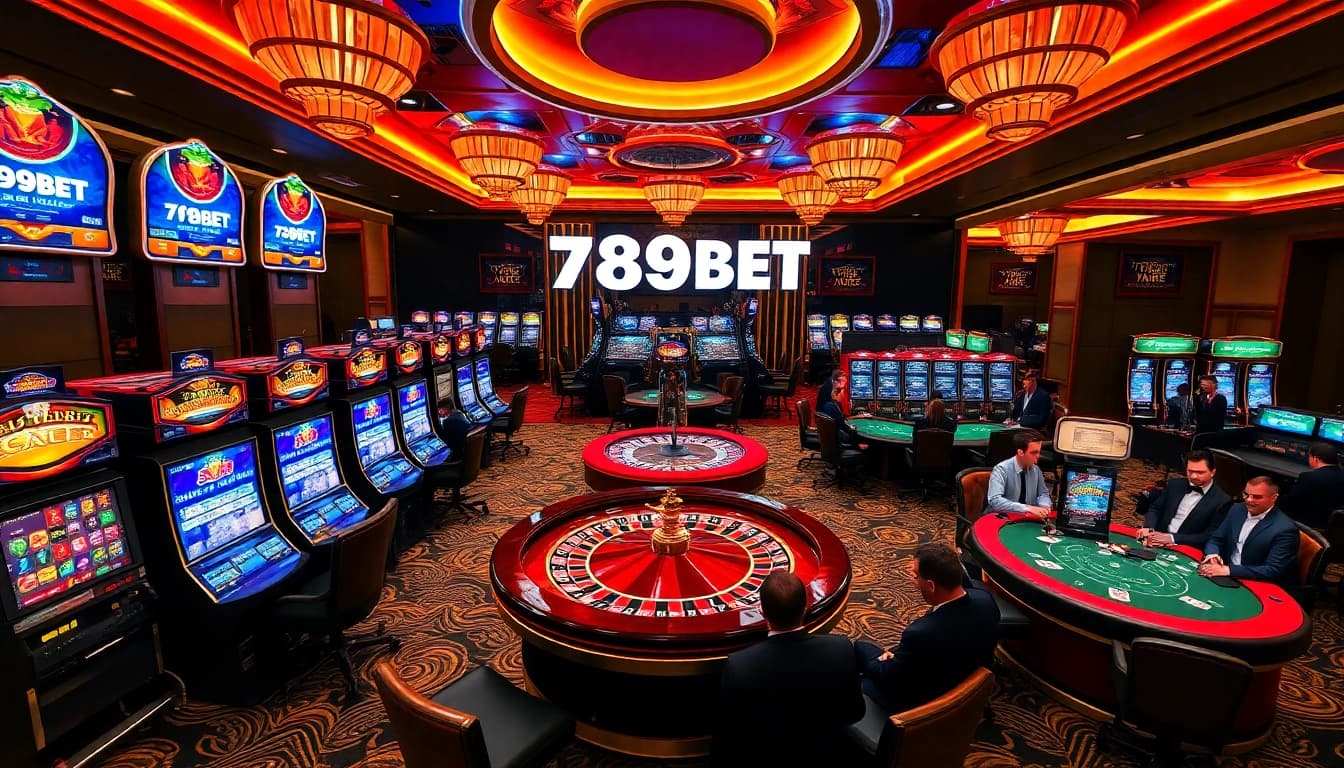Experience casino thrills at 789BET with lively tables and interactive gameplay.