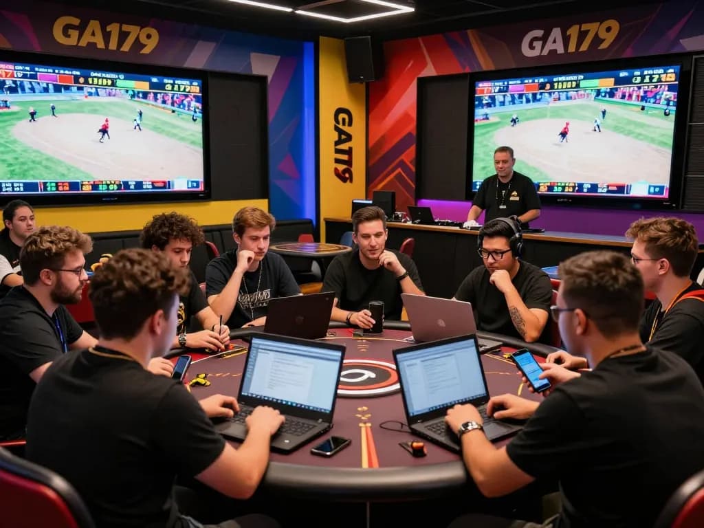 Exciting GA179 online betting environment with enthusiastic gamblers engaging in live cockfighting, showcasing vibrant betting atmosphere.