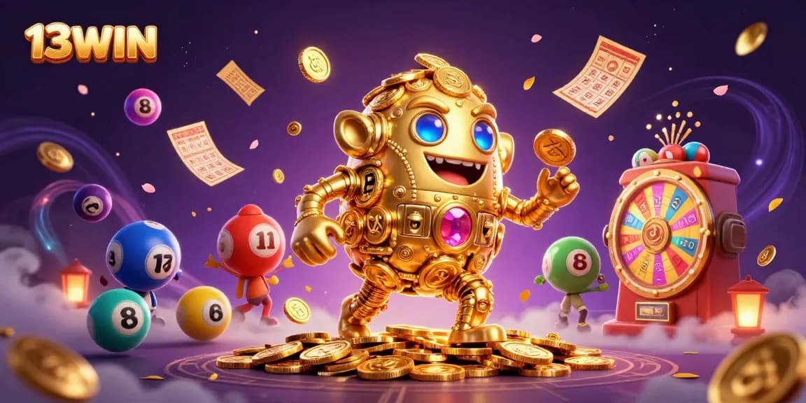Capture the excitement at 13WIN with vibrant games and golden coins for high-stakes fun.