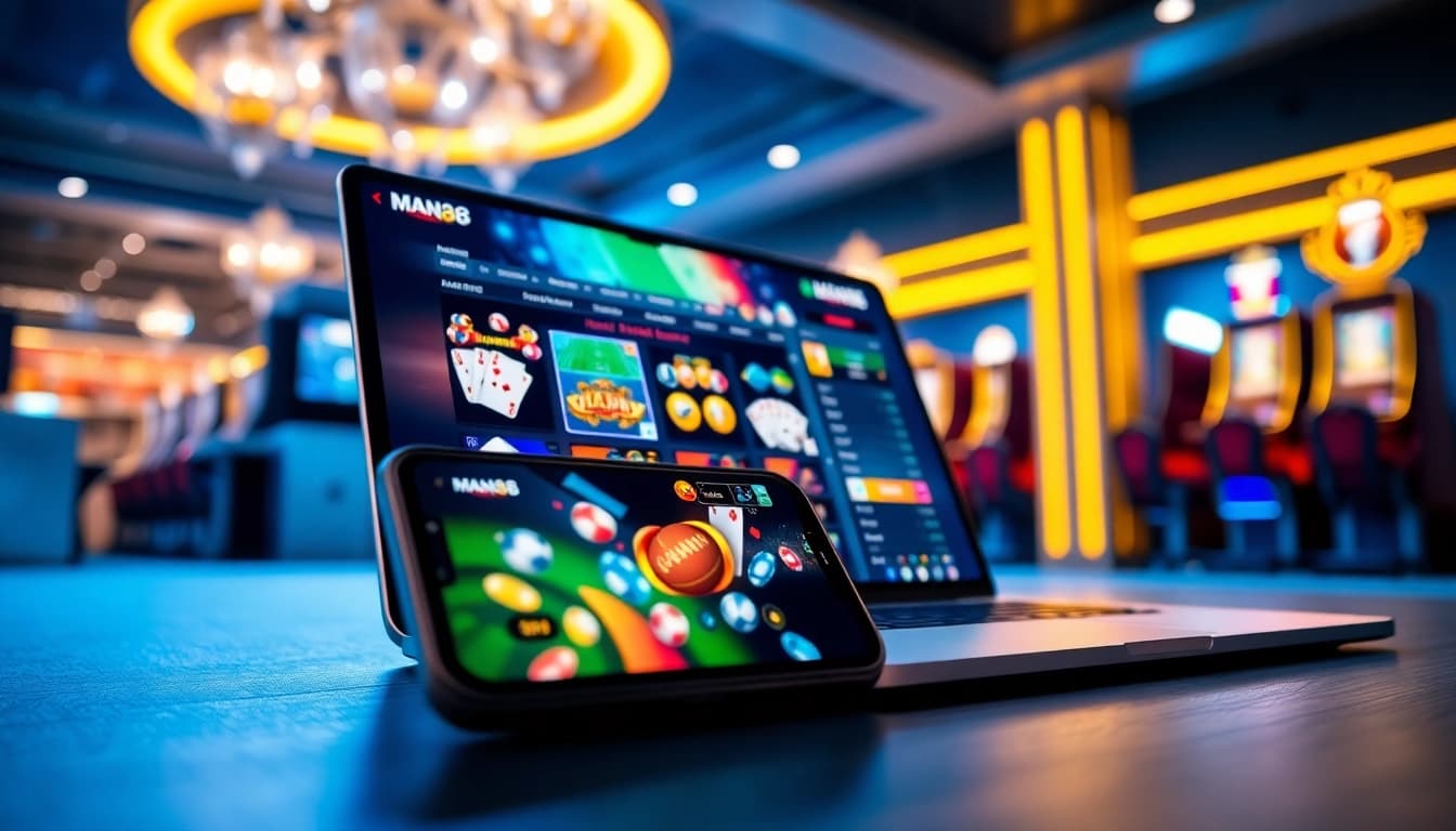 Man88 offers an exciting online gaming experience with vibrant graphics and user-friendly interfaces.
