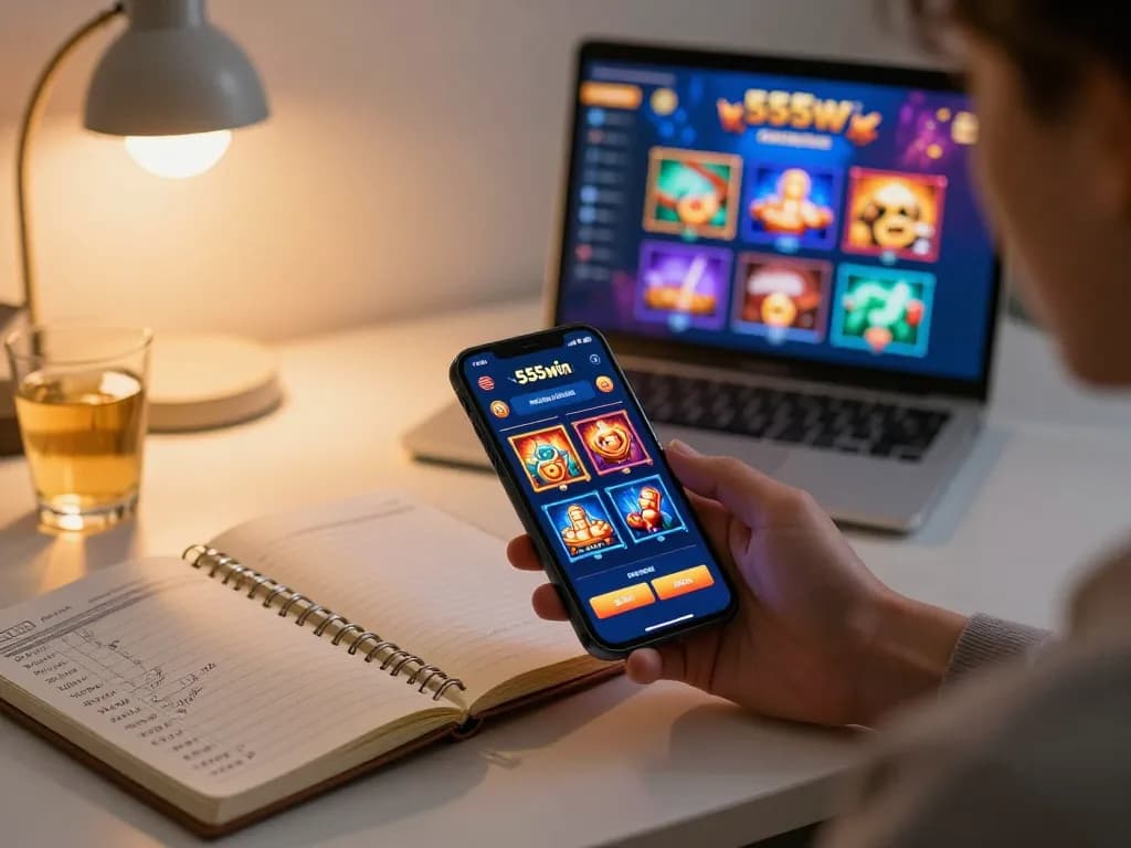 Experience dynamic betting action on the 555win app while enjoying a cozy home setting.