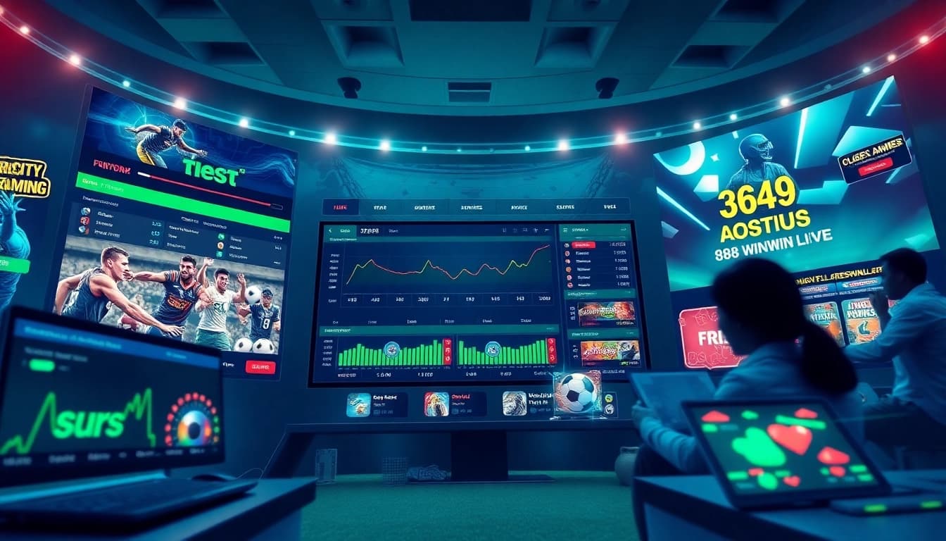 Engaging online betting platform interface showcasing 98winwin.live with sports and casino games.