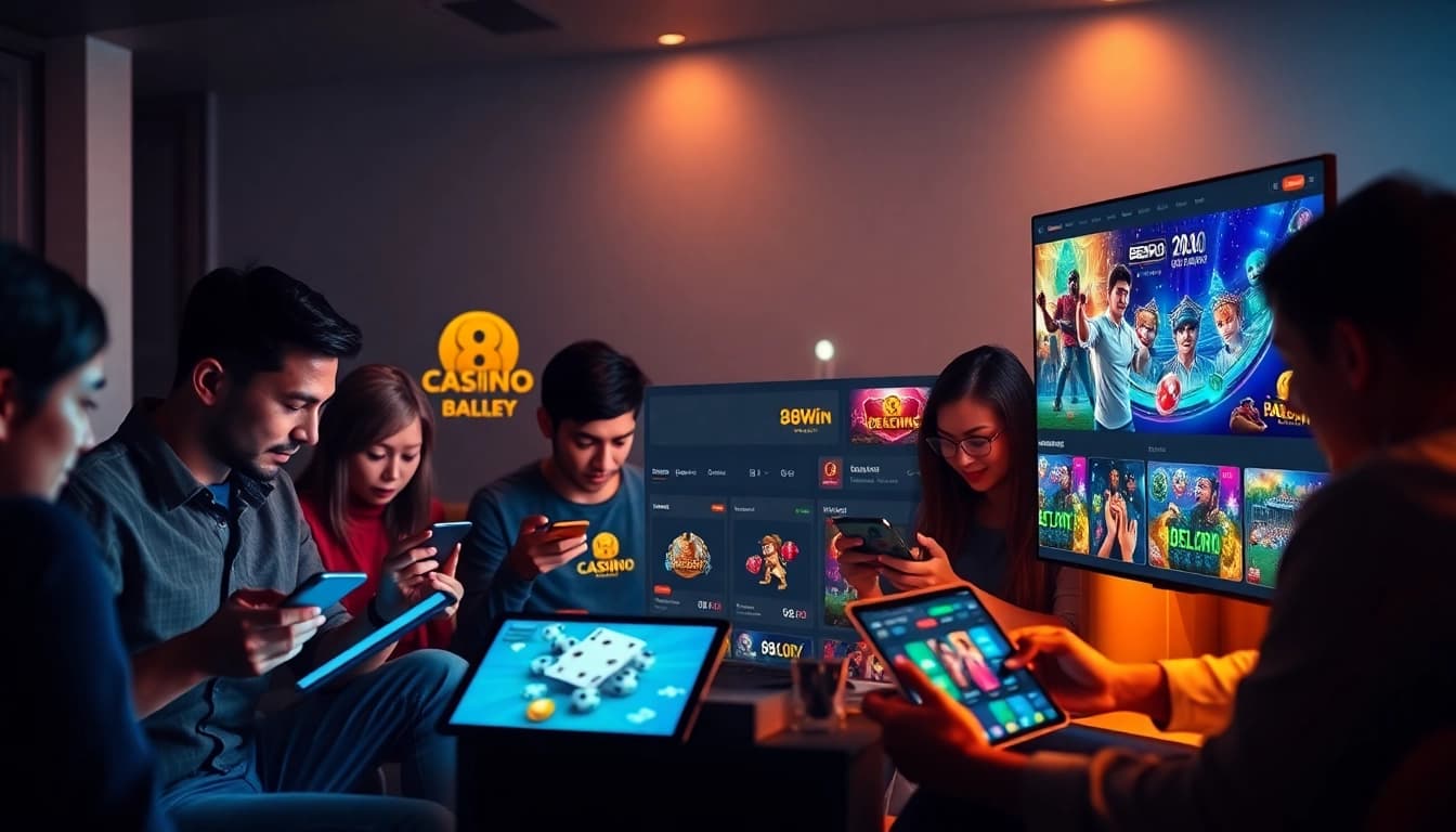 Engaging gaming scene from 98win com showcasing online casino and sports betting options.