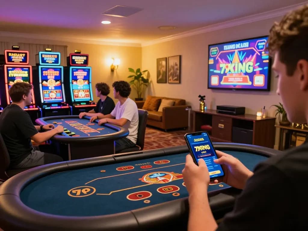 Players enjoying the vibrant online casino experience on trang chủ 79king with engaging games and mobile access.