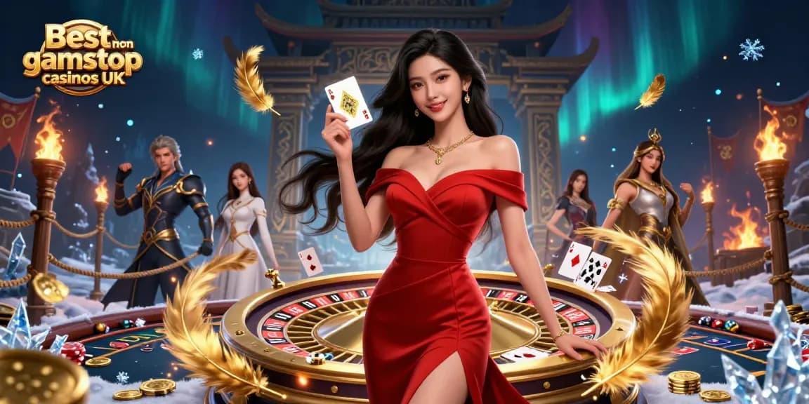 Engage with the Best non gamstop casinos UK through vibrant and detailed casino artistry.
