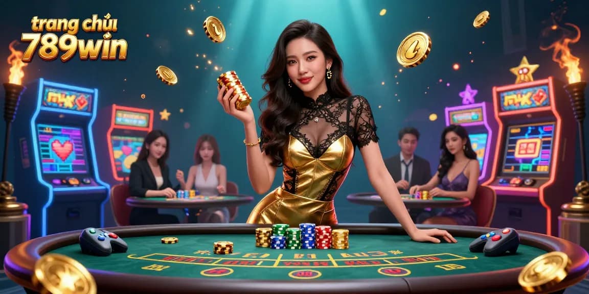Engage with exciting games at trang chủ 789win featuring a glamorous casino atmosphere.