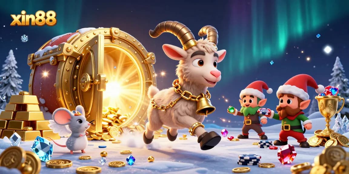 Experience the excitement of xin88 with vibrant casino elements and lively characters.