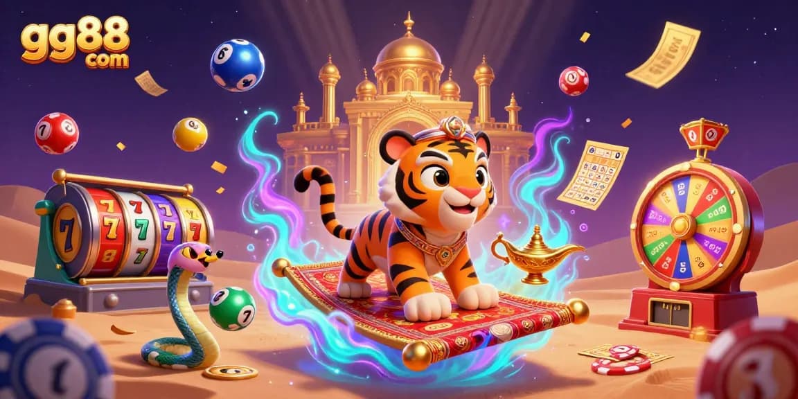 Experience high-stakes gaming excitement at gg88 com with a vibrant 3D casino scene.