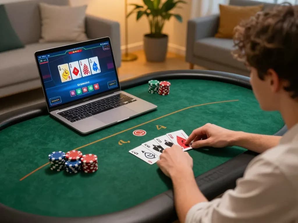 Experience the thrill of Game đánh bài đổi thưởng at home with immersive online poker gameplay