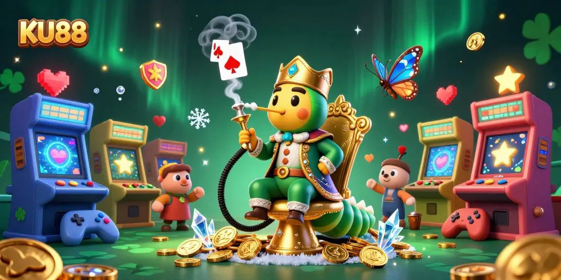 Engage in thrilling experiences at KU88 with vibrant casino game elements and a magical atmosphere.