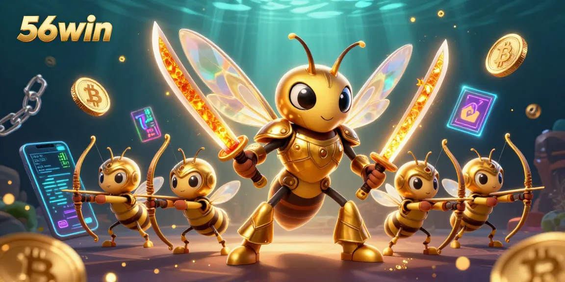 Experience thrilling wins with 56win's engaging online casino gaming, highlighted by vibrant visuals.