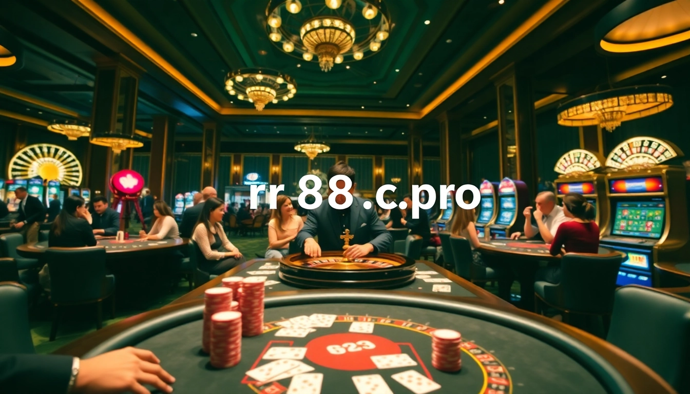Experience the excitement of gambling at https://rr88c.pro/ with luxurious casino tables, vibrant games, and thrilling action.