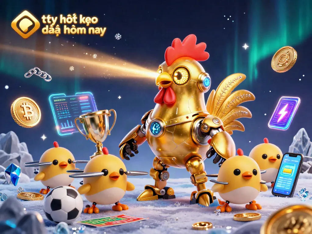 Experience betting excitement with tỷ lệ kèo nhà cái hôm nay in a vibrant, dynamic 3D illustration.