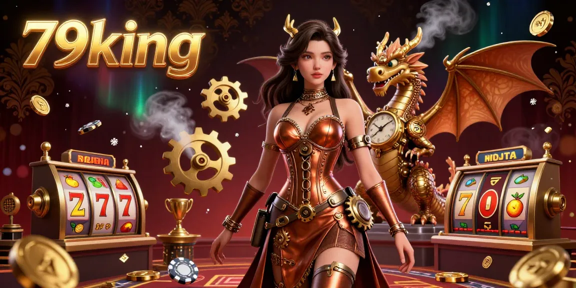 Experience exciting casino action with 79king's immersive slots and jackpot illustrations.
