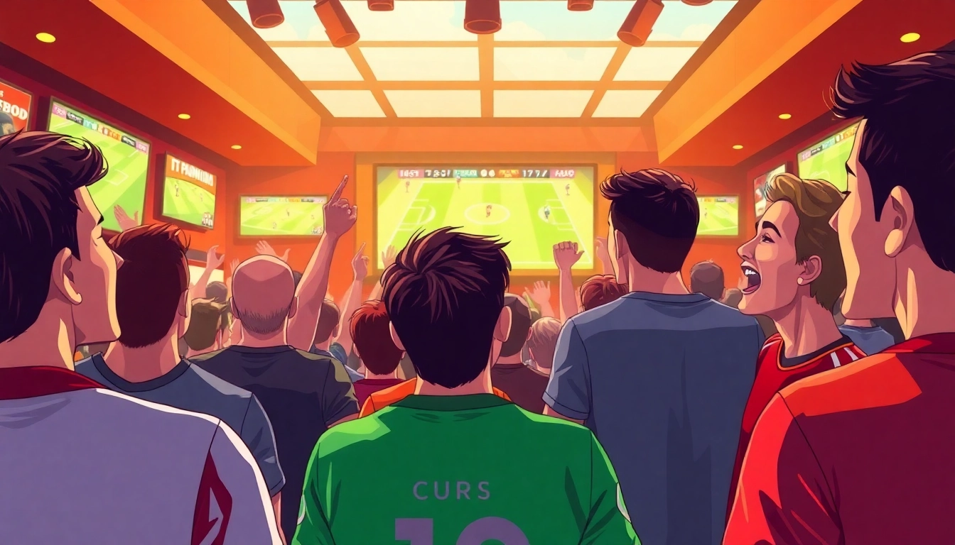 Socalive.spot brings soccer fans together in a lively sports bar atmosphere with high-definition screens.
