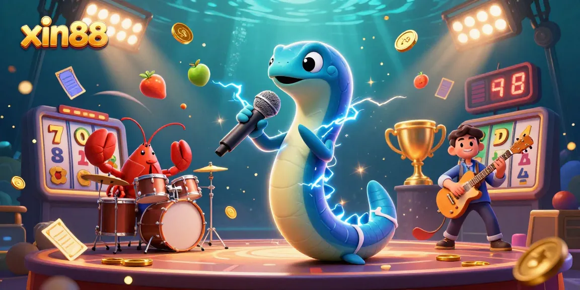 Experience the thrilling entertainment of xin88 with an underwater casino featuring vibrant characters and dynamic game elements.