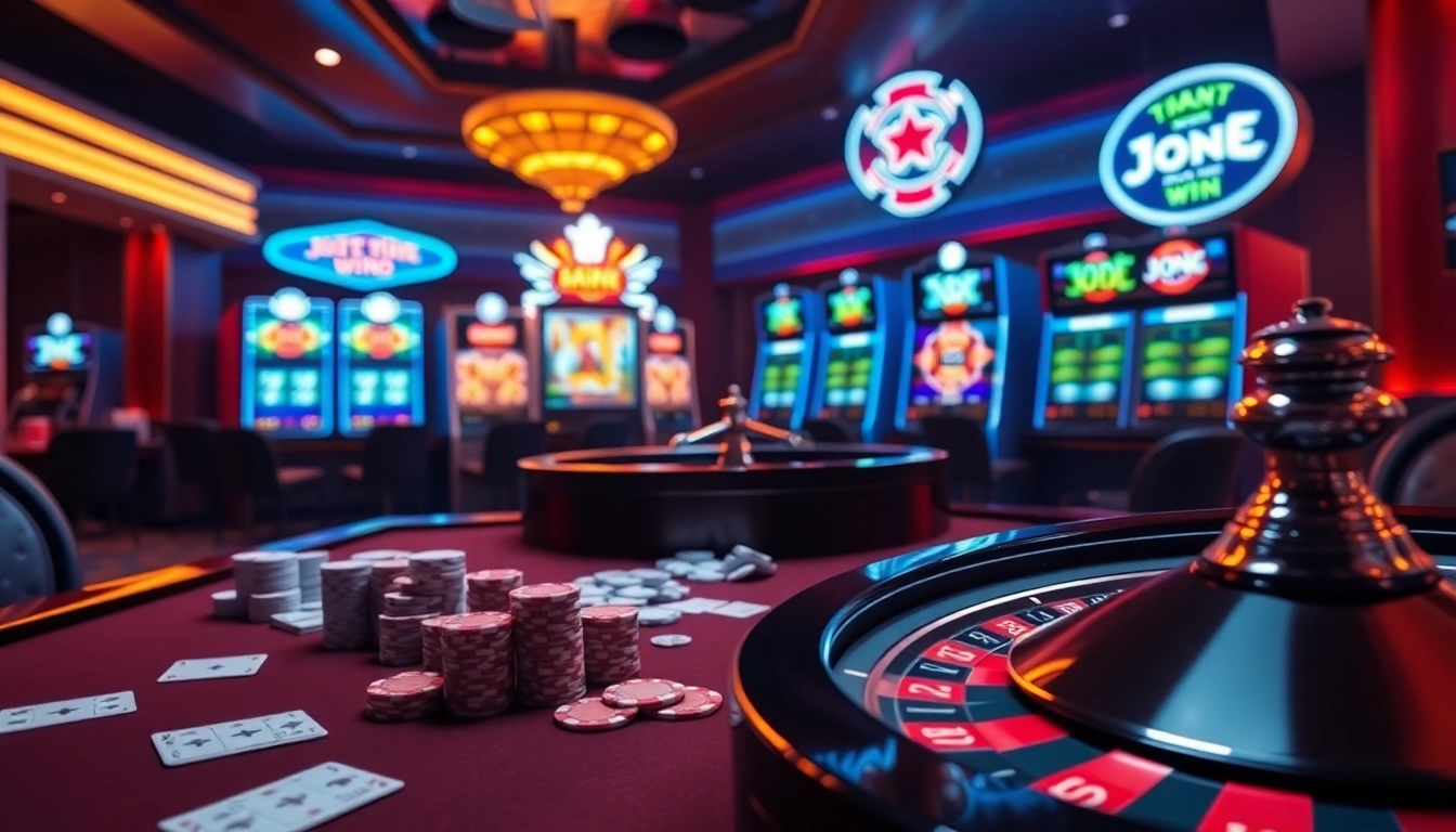 Experience the thrill of tg88 win with vibrant casino tables and exciting online gambling interfaces.