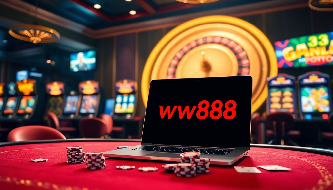 Experience the thrill of ww88 at a luxurious casino with vibrant games and high stakes.