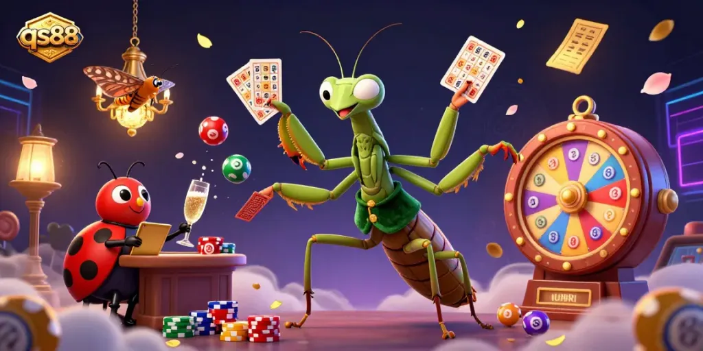 Engage with qs88’s vibrant casino scene featuring dynamic characters, games, and immersive effects.