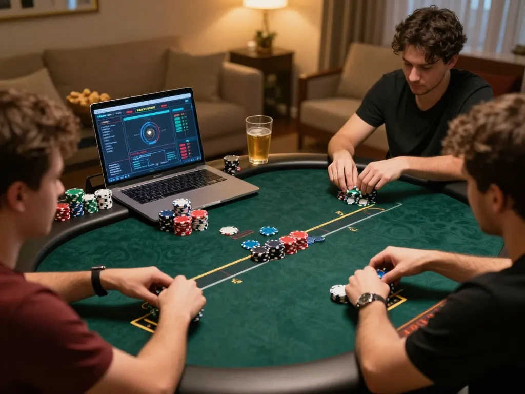 Engaging poker gameplay on 99ok platform with chips being placed strategically.