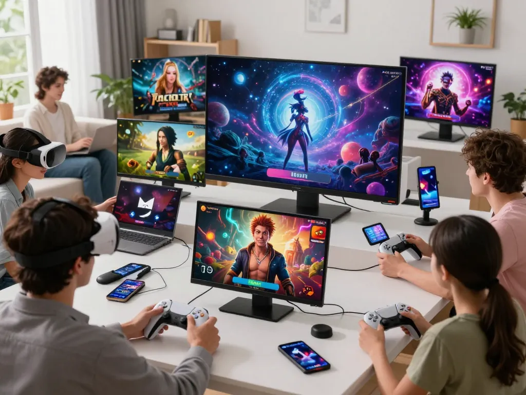 Interactive porn games featuring diverse characters and colorful graphics in an engaging gaming environment.