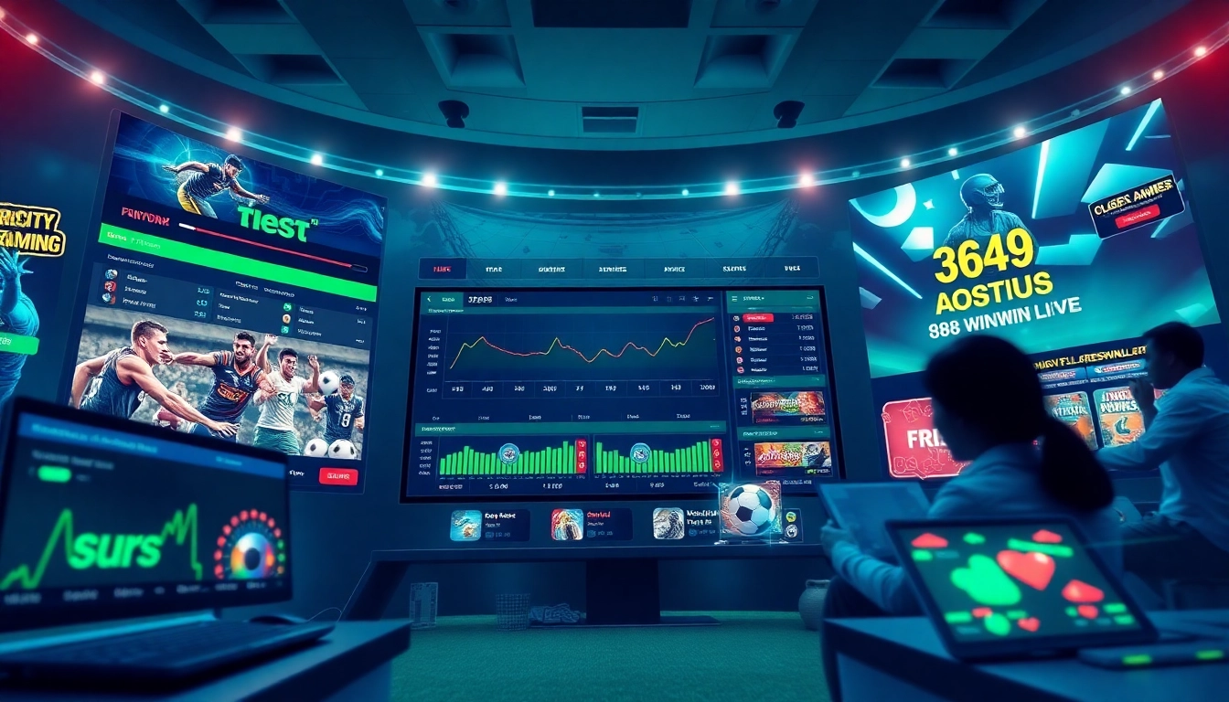 Engaging online betting platform interface showcasing 98winwin.live with sports and casino games.