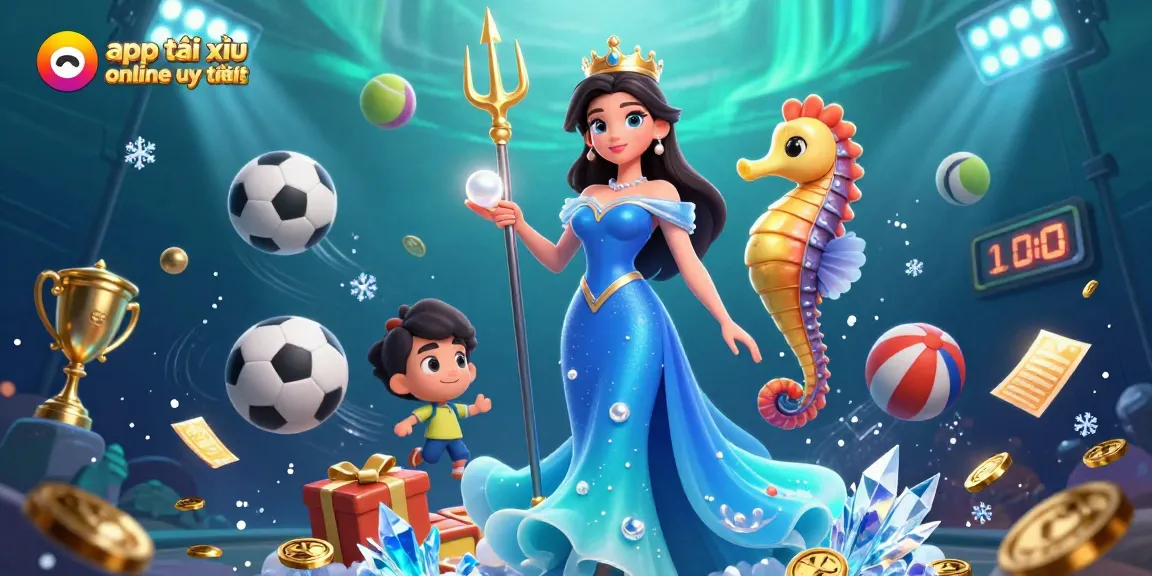 Experience the exciting app tài xỉu online uy tín combined with a stunning underwater casino adventure.