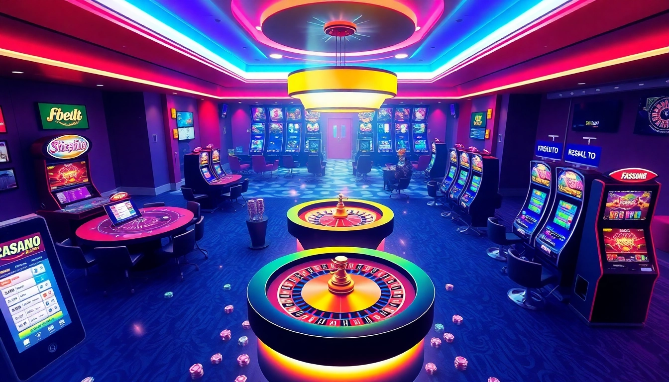 Experience the thrill of gaming at f8bet.io with vibrant casino tables and exciting betting action.