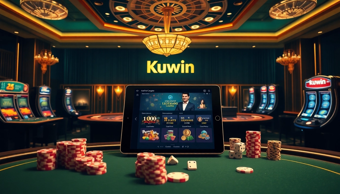 Engaging live dealer casino scene from https://kuwinblog.com/ with poker chips and dynamic betting.