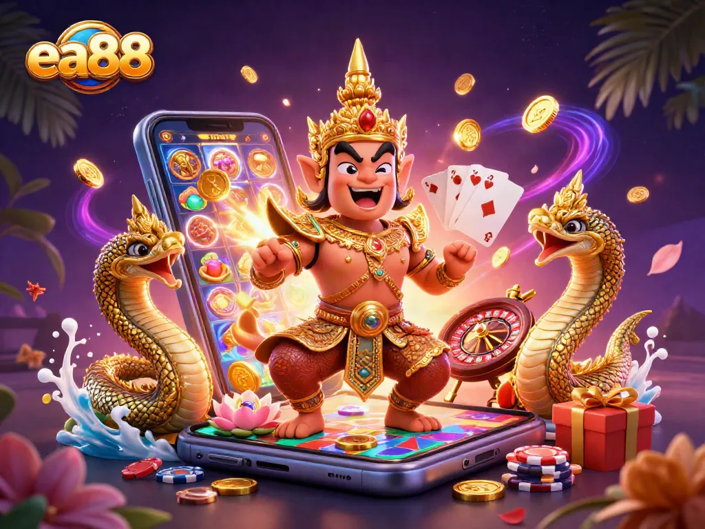 Bet on exciting games at ea88 featuring vibrant slots and interactive casino elements.