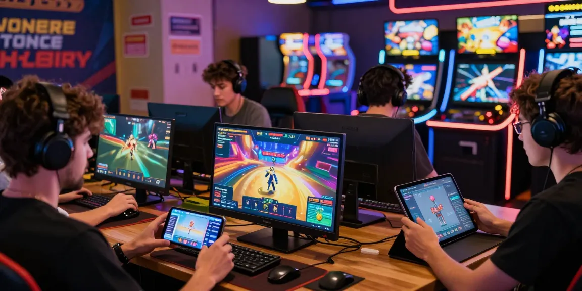 Exciting online gaming environment at https://hello88ke.com/ showcasing diverse players engaged in various games and vibrant graphics.