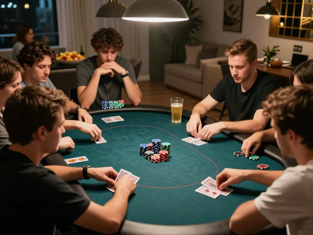 Engaging poker gameplay at home illustrates fun79 vip strategies for thrilling wins.