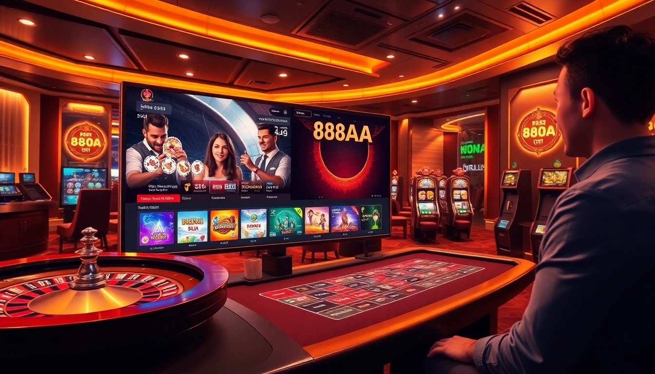 Experience the excitement at 88AA with vibrant casino games and slots.