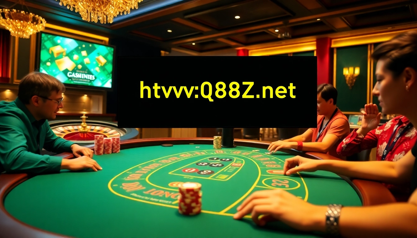 Experience the thrill of gambling at https://qq88z.net/ with engaging blackjack and roulette games.