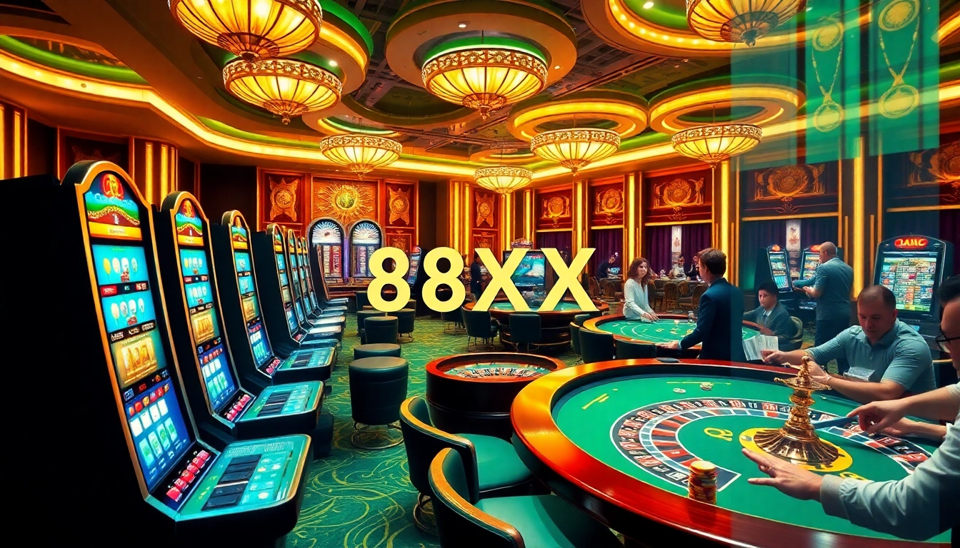88XX enhances the online casino experience with vibrant gaming action and community engagement.