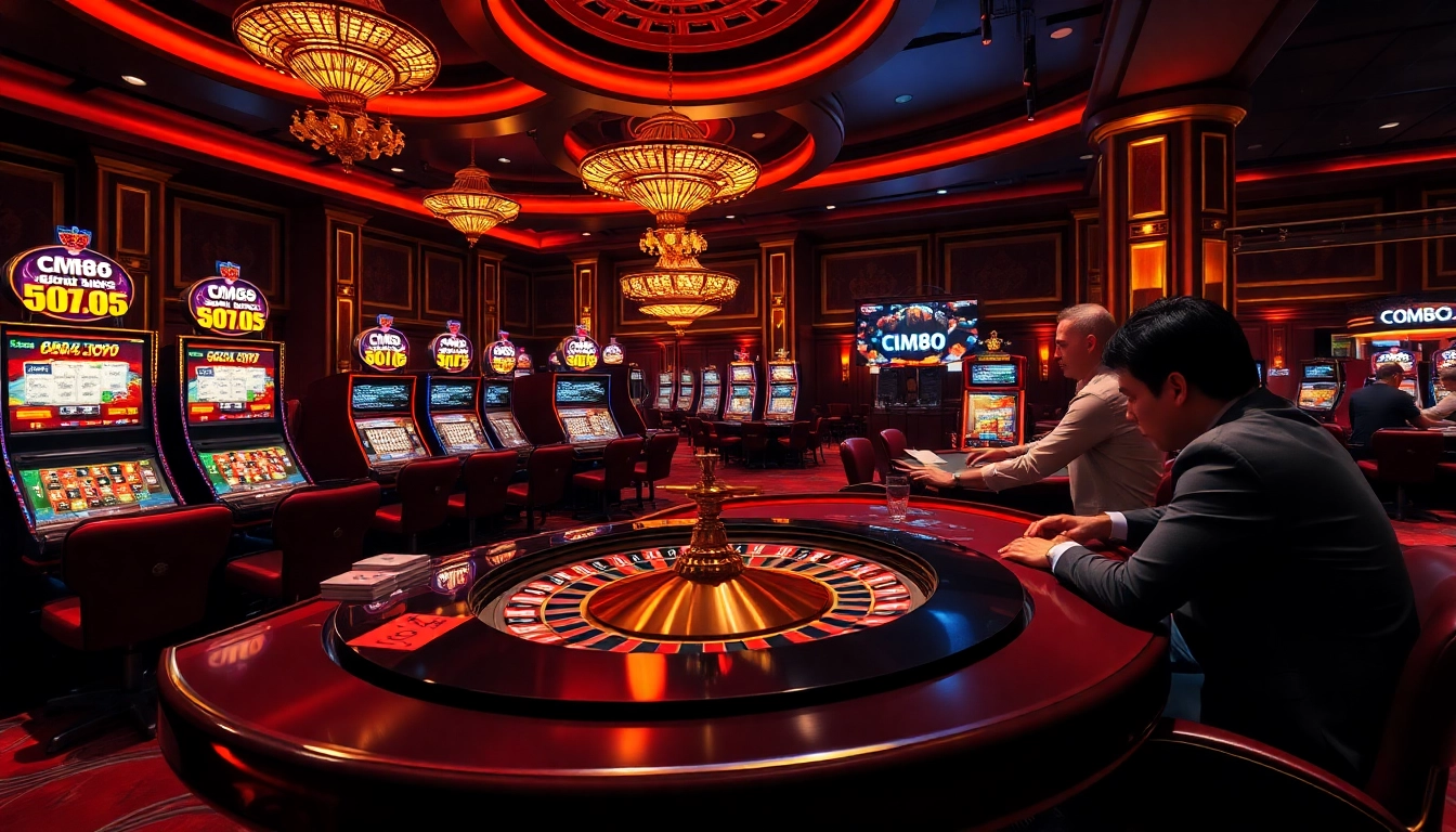 Experience thrilling gameplay at cm88 com with vibrant casino tables and exciting slot machines.