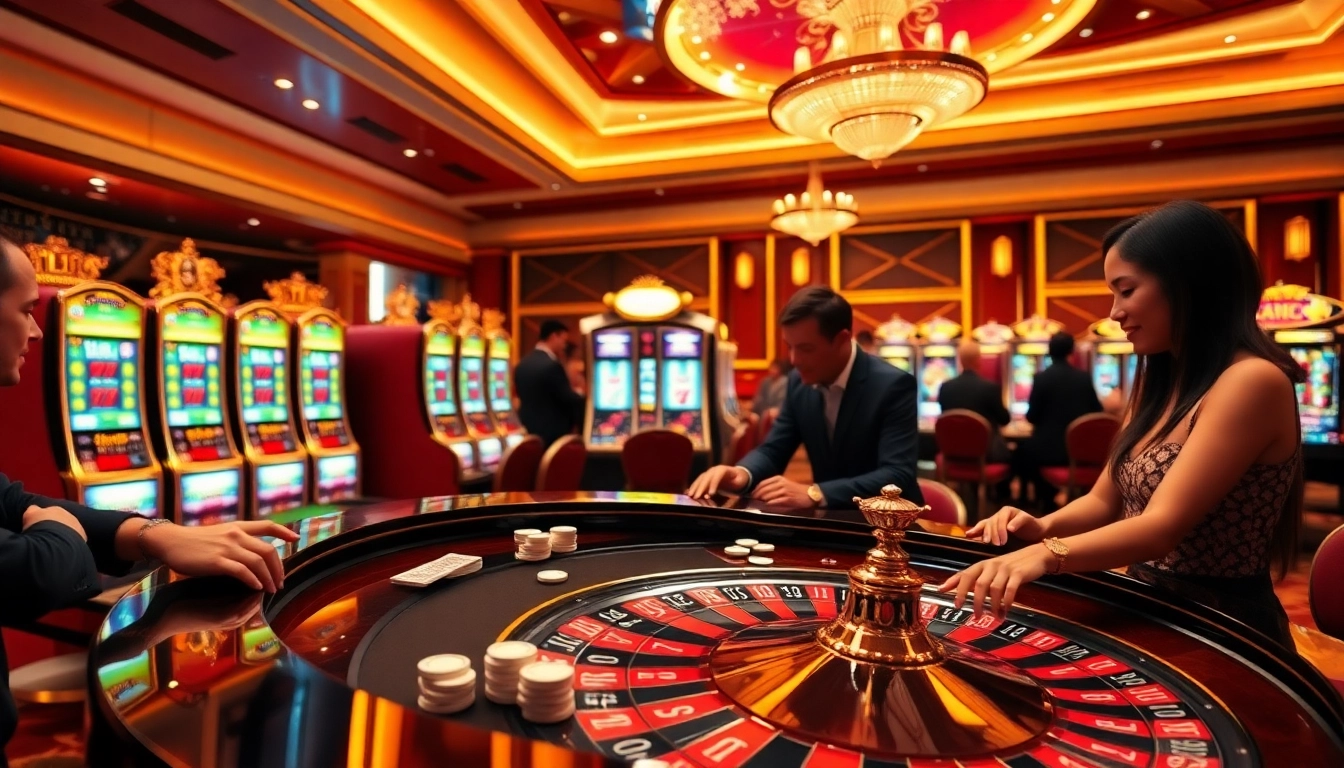 Experience thrilling gameplay at https://mtr888.com/ with vibrant casino tables and engaging slot machines.