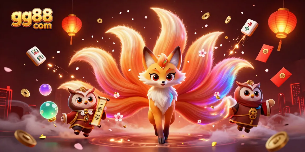 Experience thrilling wins at gg88 com with vibrant, dynamic casino elements in this captivating illustration.