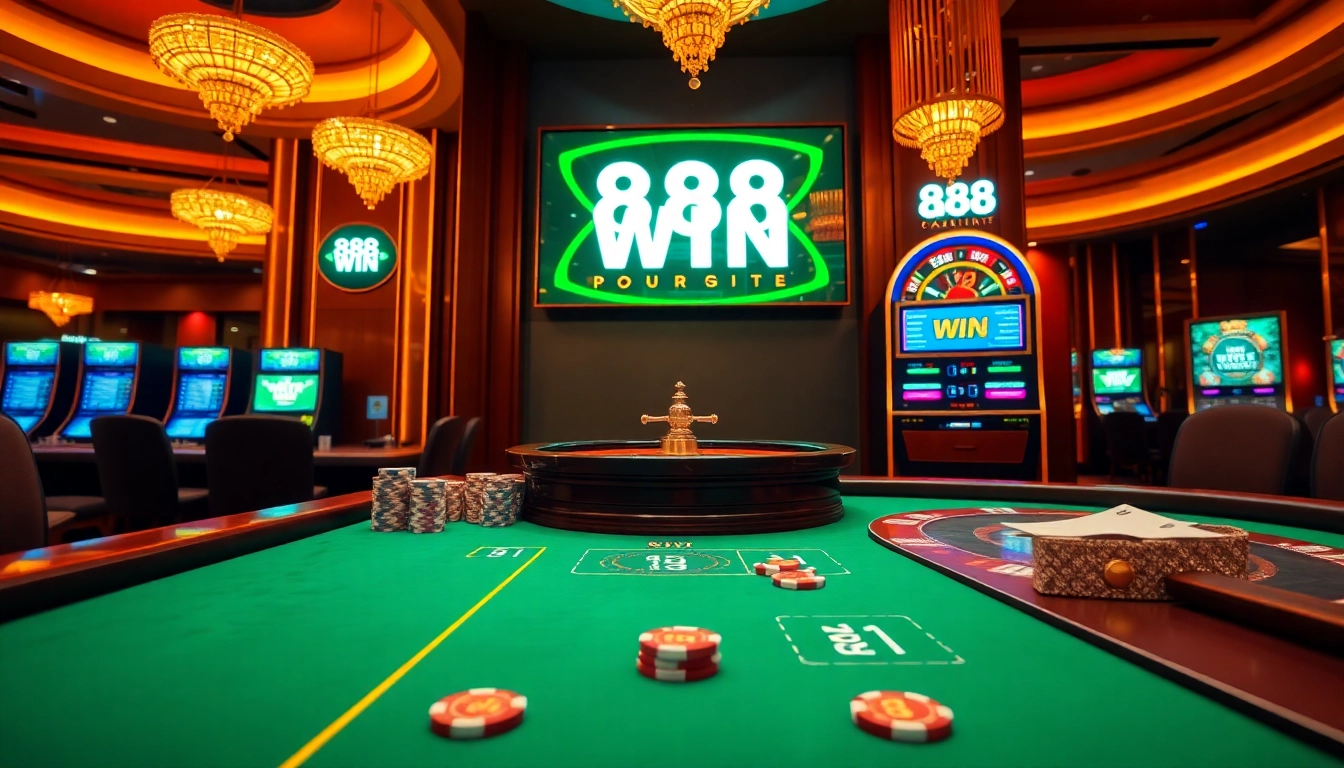 Experience the excitement of 888new win with vibrant casino games and luxury betting elements.