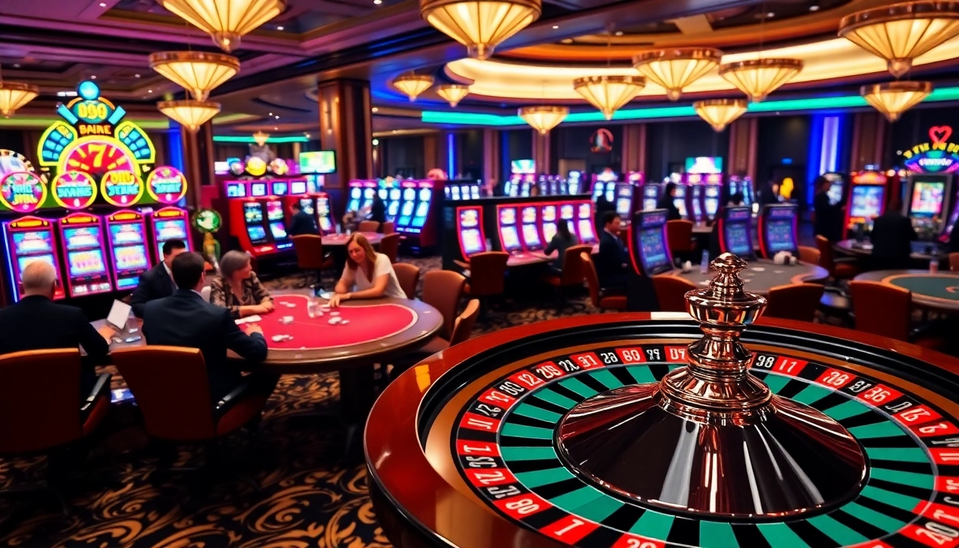 Experience excitement at https://urr88.com/ with players engaging in thrilling casino games.