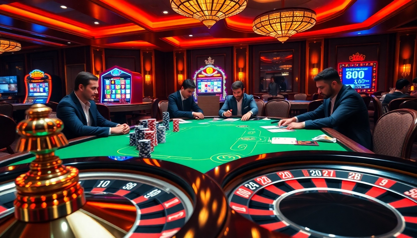 Players engage in a strategic poker game at sv 88's luxurious casino.